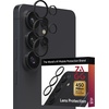 image:imageZAGG Glass Elite AntiReflective Samsung Galaxy Z Flip6 Camera Lens Protector  Tempered Glass Lens Protector with Polycarbonate Frame 5X Stronger Maximum Scratch Protection Smudge ResistantBlack