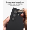 image:imageZAGG Glass Elite AntiReflective Samsung Galaxy Z Flip6 Camera Lens Protector  Tempered Glass Lens Protector with Polycarbonate Frame 5X Stronger Maximum Scratch Protection Smudge ResistantBlack