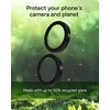 image:imageZAGG Glass Elite AntiReflective Samsung Galaxy Z Flip6 Camera Lens Protector  Tempered Glass Lens Protector with Polycarbonate Frame 5X Stronger Maximum Scratch Protection Smudge ResistantBlack