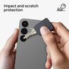 image:imageZAGG Glass Elite AntiReflective Samsung Galaxy Z Flip6 Camera Lens Protector  Tempered Glass Lens Protector with Polycarbonate Frame 5X Stronger Maximum Scratch Protection Smudge ResistantBlack
