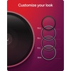 image:imageZAGG Glass Elite AntiReflective Samsung Galaxy Z Flip6 Camera Lens Protector  Tempered Glass Lens Protector with Polycarbonate Frame 5X Stronger Maximum Scratch Protection Smudge ResistantPink