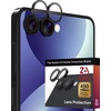 image:imageZAGG Glass Elite AntiReflective Samsung Galaxy Z Flip6 Camera Lens Protector  Tempered Glass Lens Protector with Polycarbonate Frame 5X Stronger Maximum Scratch Protection Smudge ResistantBlack