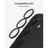 image:imageZAGG Glass Elite AntiReflective Samsung Galaxy Z Flip6 Camera Lens Protector  Tempered Glass Lens Protector with Polycarbonate Frame 5X Stronger Maximum Scratch Protection Smudge ResistantBlack