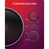 image:imageZAGG Glass Elite AntiReflective Samsung Galaxy Z Flip6 Camera Lens Protector  Tempered Glass Lens Protector with Polycarbonate Frame 5X Stronger Maximum Scratch Protection Smudge ResistantBlue