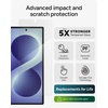 image:imageZAGG Glass Elite Samsung Galaxy S23 FE Screen Protector  5X Stronger with Reinforced Edges Scratch amp SmudgeResistant Surface InvisibleShield Easy to InstallSamsung Galaxy Z Fold8 Ultra