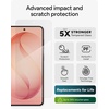 image:imageZAGG Glass Elite Samsung Galaxy S23 FE Screen Protector  5X Stronger with Reinforced Edges Scratch amp SmudgeResistant Surface InvisibleShield Easy to InstallSamsung Galaxy S26 Plus