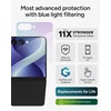 image:imageZAGG Glass XTR3 Samsung Galaxy Z Flip7 FE Flip6 Screen Protector Front Screen Only  Most TechnologicallyAdvanced Recycled Glass Blue Light Filter AntiReflective Easy InstallationSamsung Galaxy Z Flip8
