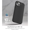 image:imageZAGG Luxe Samsung Galaxy A15 5G Case  GrapheneStrengthened Slim Stylish DropResistant EcoFriendly with 100 Recycled Content BlackClear