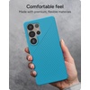 image:imageZAGG Luxe Samsung Galaxy S25 Case  10ft Drop Protection EcoFriendly Wireless Charging Compatible Slim Lightweight Design Ripple Pattern for Secure Grip River BlueRiver Blue