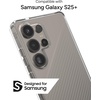 image:imageZAGG Luxe Samsung Galaxy S25 Case  10ft Drop Protection EcoFriendly Wireless Charging Compatible Slim Lightweight Design Ripple Pattern for Secure Grip River BlueClear