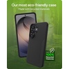 image:imageZAGG Luxe Samsung Galaxy S25 Case  10ft Drop Protection EcoFriendly Wireless Charging Compatible Slim Lightweight Design Ripple Pattern for Secure Grip River BlueBlack