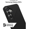 image:imageZAGG Luxe Samsung Galaxy S25 Case  10ft Drop Protection EcoFriendly Wireless Charging Compatible Slim Lightweight Design Ripple Pattern for Secure Grip River BlueBlack