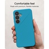 image:imageZAGG Luxe Samsung Galaxy S25 Case  10ft Drop Protection EcoFriendly Wireless Charging Compatible Slim Lightweight Design Ripple Pattern for Secure Grip River BlueRiver Blue