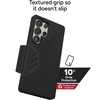 image:imageZAGG Luxe Samsung Galaxy S25 Case  10ft Drop Protection EcoFriendly Wireless Charging Compatible Slim Lightweight Design Ripple Pattern for Secure Grip River BlueBlack