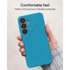 image:imageZAGG Luxe Samsung Galaxy S25 Case  10ft Drop Protection EcoFriendly Wireless Charging Compatible Slim Lightweight Design Ripple Pattern for Secure Grip River BlueRiver Blue