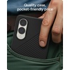 image:imageZAGG Luxe Samsung Galaxy S25 Case  10ft Drop Protection EcoFriendly Wireless Charging Compatible Slim Lightweight Design Ripple Pattern for Secure Grip River BlueBlack