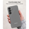 image:imageZAGG Luxe Samsung Galaxy S25 Case  10ft Drop Protection EcoFriendly Wireless Charging Compatible Slim Lightweight Design Ripple Pattern for Secure Grip River BlueClear