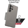 image:imageZAGG Luxe Samsung Galaxy S25 Case  10ft Drop Protection EcoFriendly Wireless Charging Compatible Slim Lightweight Design Ripple Pattern for Secure Grip River BlueClear
