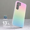 image:imageZAGG Milan Samsung Galaxy S24 Case  SemiTransparent RunwayInspired Design Graphene Reinforced 13ft Drop Protection EcoFriendly Wireless Charging Compatible IridescentIridescent