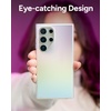 image:imageZAGG Milan Samsung Galaxy S24 Case  SemiTransparent RunwayInspired Design Graphene Reinforced 13ft Drop Protection EcoFriendly Wireless Charging Compatible IridescentIridescent