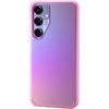 image:imageZAGG Milan Samsung Galaxy S24 Case  SemiTransparent RunwayInspired Design Graphene Reinforced 13ft Drop Protection EcoFriendly Wireless Charging Compatible IridescentGltter Pink