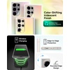 image:imageZAGG Milan Samsung Galaxy S24 Case  SemiTransparent RunwayInspired Design Graphene Reinforced 13ft Drop Protection EcoFriendly Wireless Charging Compatible IridescentIridescent