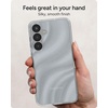 image:imageZAGG Milan Samsung Galaxy S25 Case  Stylish amp Slim Design 13ft Drop Protection Wireless Charging Compatible EcoFriendlyGlitter Swirl SilverGlitter Swirl Silver