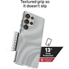 image:imageZAGG Milan Samsung Galaxy S25 Case  Stylish amp Slim Design 13ft Drop Protection Wireless Charging Compatible EcoFriendlyGlitter Swirl SilverGlitter Swirl Silver