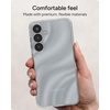 image:imageZAGG Milan Samsung Galaxy S25 Case  Stylish amp Slim Design 13ft Drop Protection Wireless Charging Compatible EcoFriendlyGlitter Swirl SilverGlitter Swirl Silver