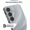 image:imageZAGG Milan Samsung Galaxy S25 Case  Stylish amp Slim Design 13ft Drop Protection Wireless Charging Compatible EcoFriendlyGlitter Swirl SilverGlitter Swirl Silver