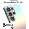image:imageZAGG Milan Samsung Galaxy S25 Case  Stylish amp Slim Design 13ft Drop Protection Wireless Charging Compatible EcoFriendlyGlitter Swirl SilverIridescent