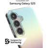 image:imageZAGG Milan Samsung Galaxy S25 Case  Stylish amp Slim Design 13ft Drop Protection Wireless Charging Compatible EcoFriendlyGlitter Swirl SilverIridescent