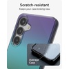 image:imageZAGG Milan Samsung Galaxy S25 Case  Stylish amp Slim Design 13ft Drop Protection Wireless Charging Compatible EcoFriendlyGlitter Swirl SilverRaven Feather