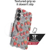 image:imageZAGG Milan Samsung Galaxy S25 Case  Stylish amp Slim Design 13ft Drop Protection Wireless Charging Compatible EcoFriendlyGlitter Swirl SilverStrawberries