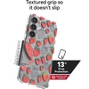image:imageZAGG Milan Samsung Galaxy S25 Case  Stylish amp Slim Design 13ft Drop Protection Wireless Charging Compatible EcoFriendlyGlitter Swirl SilverStrawberries