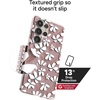 image:imageZAGG Milan Samsung Galaxy S25 Case  Stylish amp Slim Design 13ft Drop Protection Wireless Charging Compatible EcoFriendlyGlitter Swirl SilverSyringa Floral Purple