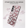 image:imageZAGG Milan Samsung Galaxy S25 Case  Stylish amp Slim Design 13ft Drop Protection Wireless Charging Compatible EcoFriendlyGlitter Swirl SilverSyringa Floral Purple