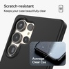 image:imageZAGG Milan Snap Samsung Galaxy S25 Case  Clear Glitter Design Slim amp Drop Resistant up to 13ft Fast Wireless Charging Compatible Stylish Protective Case Glitter StarlightBlack