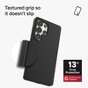 image:imageZAGG Milan Snap Samsung Galaxy S25 Case  Clear Glitter Design Slim amp Drop Resistant up to 13ft Fast Wireless Charging Compatible Stylish Protective Case Glitter StarlightBlack
