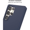 image:imageZAGG Milan Snap Samsung Galaxy S25 Case  Clear Glitter Design Slim amp Drop Resistant up to 13ft Fast Wireless Charging Compatible Stylish Protective Case Glitter StarlightNavy Blue