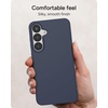 image:imageZAGG Milan Snap Samsung Galaxy S25 Case  Clear Glitter Design Slim amp Drop Resistant up to 13ft Fast Wireless Charging Compatible Stylish Protective Case Glitter StarlightNavy Blue