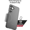 image:imageZAGG Santa Cruz Samsung Galaxy S25 Case  Slim 13ft Drop Protection Wireless Charging Compatible Graphene Strength 70 Recycled Material AntiScratch Secure Grip BlackMidnight