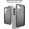 image:imageZAGG Santa Cruz Samsung Galaxy S25 Case  Slim 13ft Drop Protection Wireless Charging Compatible Graphene Strength 70 Recycled Material AntiScratch Secure Grip BlackMidnight