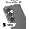 image:imageZAGG Santa Cruz Samsung Galaxy S25 Case  Slim 13ft Drop Protection Wireless Charging Compatible Graphene Strength 70 Recycled Material AntiScratch Secure Grip BlackMidnight