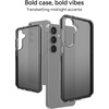 image:imageZAGG Santa Cruz Samsung Galaxy S25 Case  Slim 13ft Drop Protection Wireless Charging Compatible Graphene Strength 70 Recycled Material AntiScratch Secure Grip BlackMidnight