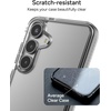 image:imageZAGG Santa Cruz Samsung Galaxy S25 Case  Slim 13ft Drop Protection Wireless Charging Compatible Graphene Strength 70 Recycled Material AntiScratch Secure Grip BlackBlack
