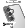 image:imageZAGG Santa Cruz Samsung Galaxy S25 Case  Slim 13ft Drop Protection Wireless Charging Compatible Graphene Strength 70 Recycled Material AntiScratch Secure Grip BlackBlack