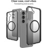 image:imageZAGG Santa Cruz Snap Samsung Galaxy S25 Case  Slim 13ft Drop Protection Fast Wireless Charging Compatible Graphene Strength 70 Recycled Material AntiScratch Secure Grip MidnightBlack