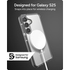image:imageZAGG Santa Cruz Snap Samsung Galaxy S25 Case  Slim 13ft Drop Protection Fast Wireless Charging Compatible Graphene Strength 70 Recycled Material AntiScratch Secure Grip MidnightBlack