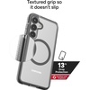 image:imageZAGG Santa Cruz Snap Samsung Galaxy S25 Case  Slim 13ft Drop Protection Fast Wireless Charging Compatible Graphene Strength 70 Recycled Material AntiScratch Secure Grip MidnightBlack